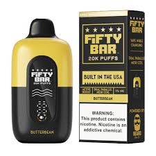 FIFTY BARS-USA 20K PUFFS DISPOSABLE (5pcs)