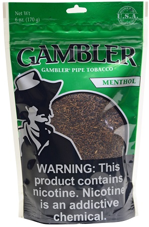 GAMBLER PIPE TOBACCO 6oz BAG (1pc)