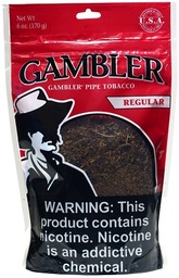 GAMBLER PIPE TOBACCO 6oz BAG (1pc)