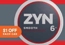 ZYN NICOTINE POUCHES 15pk (5pcs)($1.00 OFF)