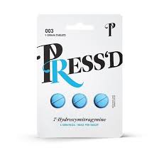 PRESS'D BLUE 7 Hydroxy 18mg 3ct Tablets (1PK)