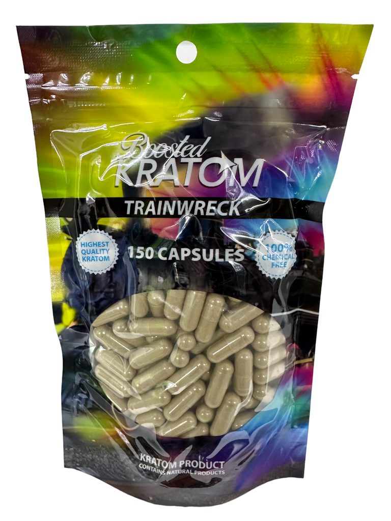 Boosted Kratom 150ct Capsules (1pc)(MSRP $27.99)