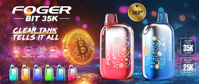 FOGER BIT 35000 PUFFS DISPOSABLE 5CT