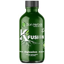 ZION HERBALS K FUSION 2fl oz. HERBAL TONIC (12pcs)