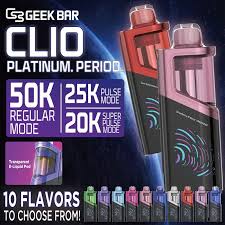 GEEK BAR CLIO PLATINUM 50k PUFFS POD (5pcs)